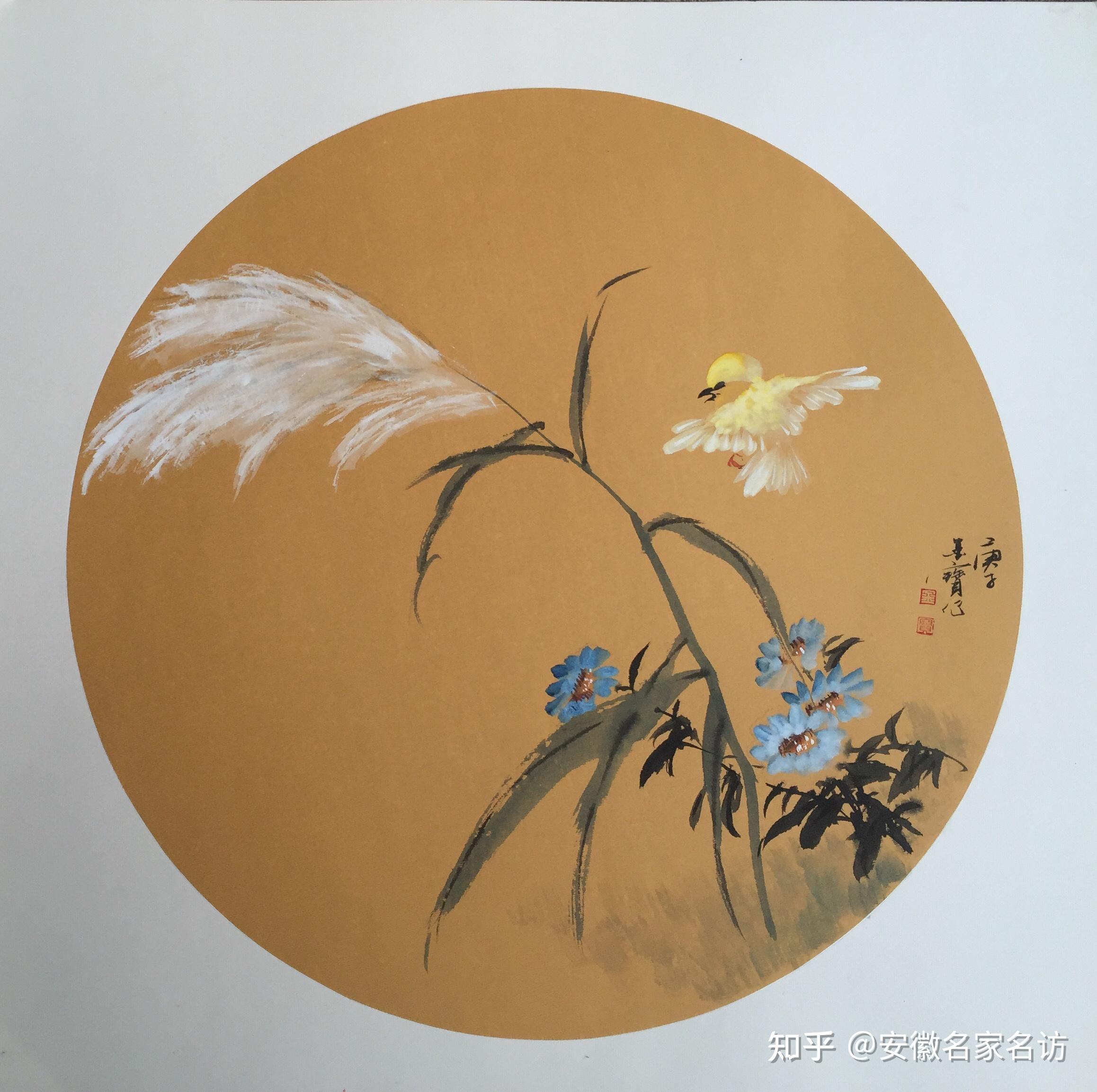 妙笔丹青栩栩如生写意画家金宝