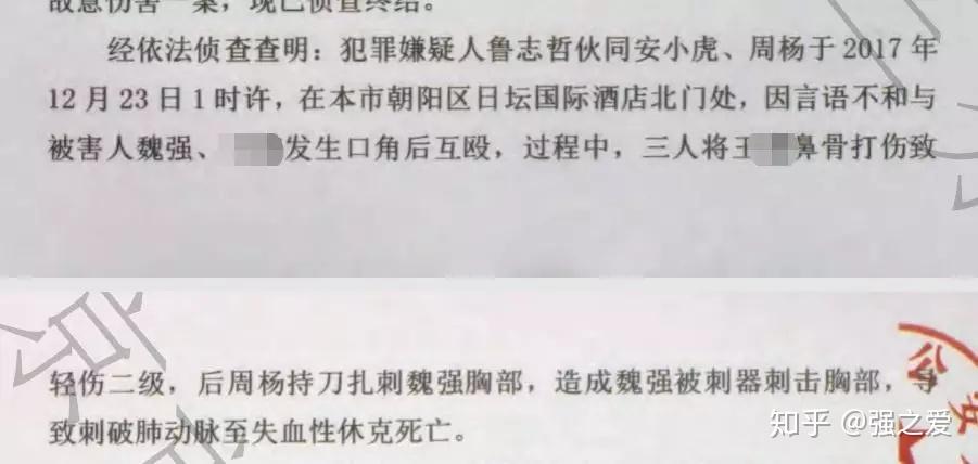 魏强案一审休庭凶手当庭认罪铁哥们儿还是没来