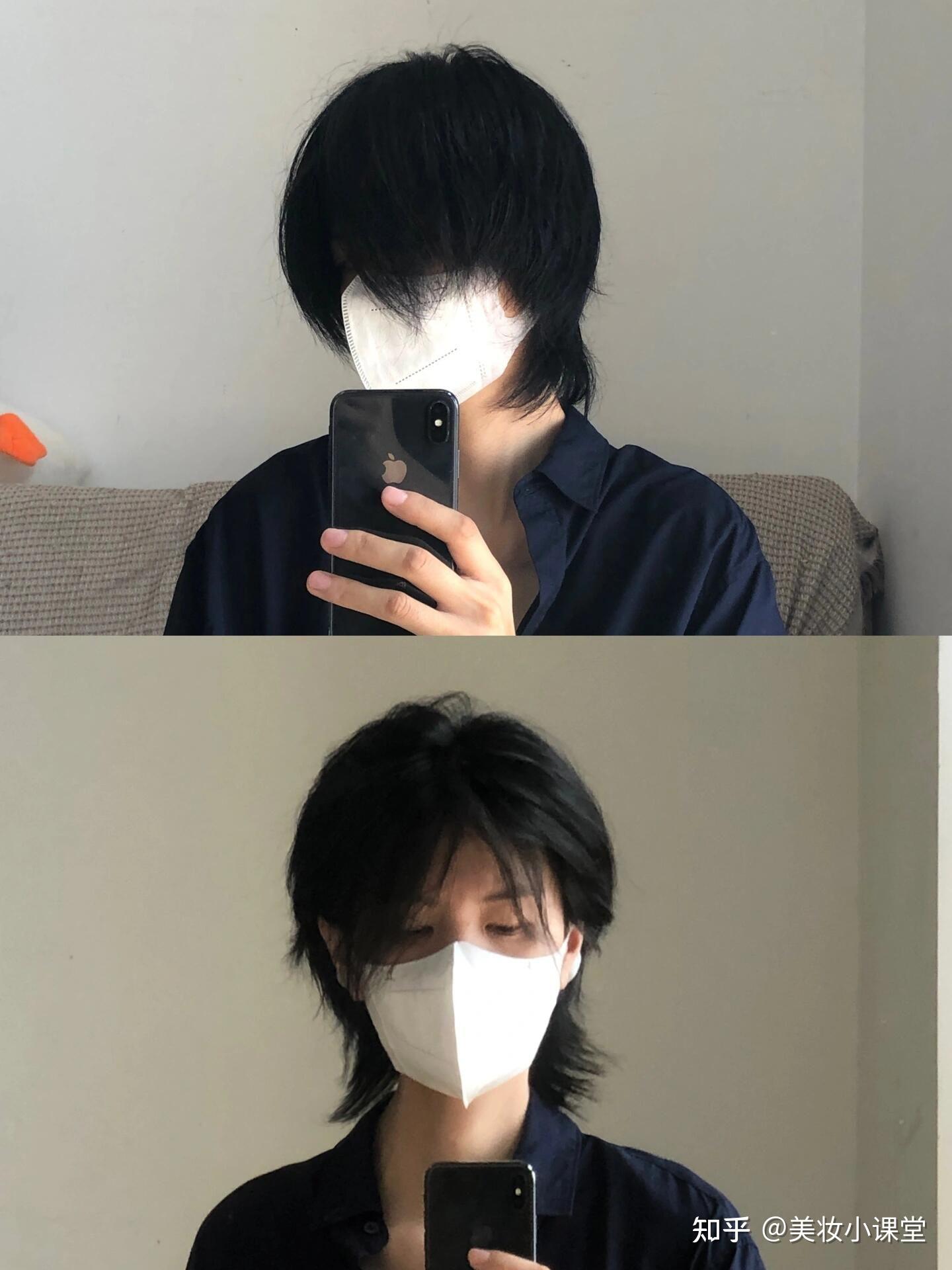短发狼尾的发型打理教程来了 - 知乎