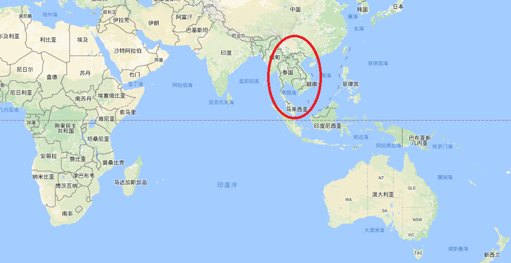 中南半岛——中国进入印度洋和南太的跳板