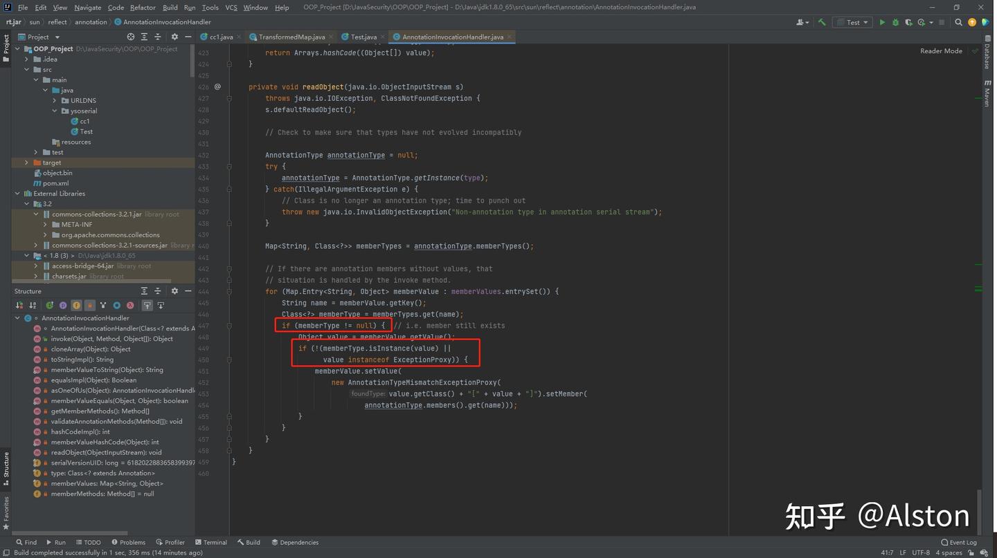 Java反序列化安全 - ysoserial commons collections 1 - 知乎