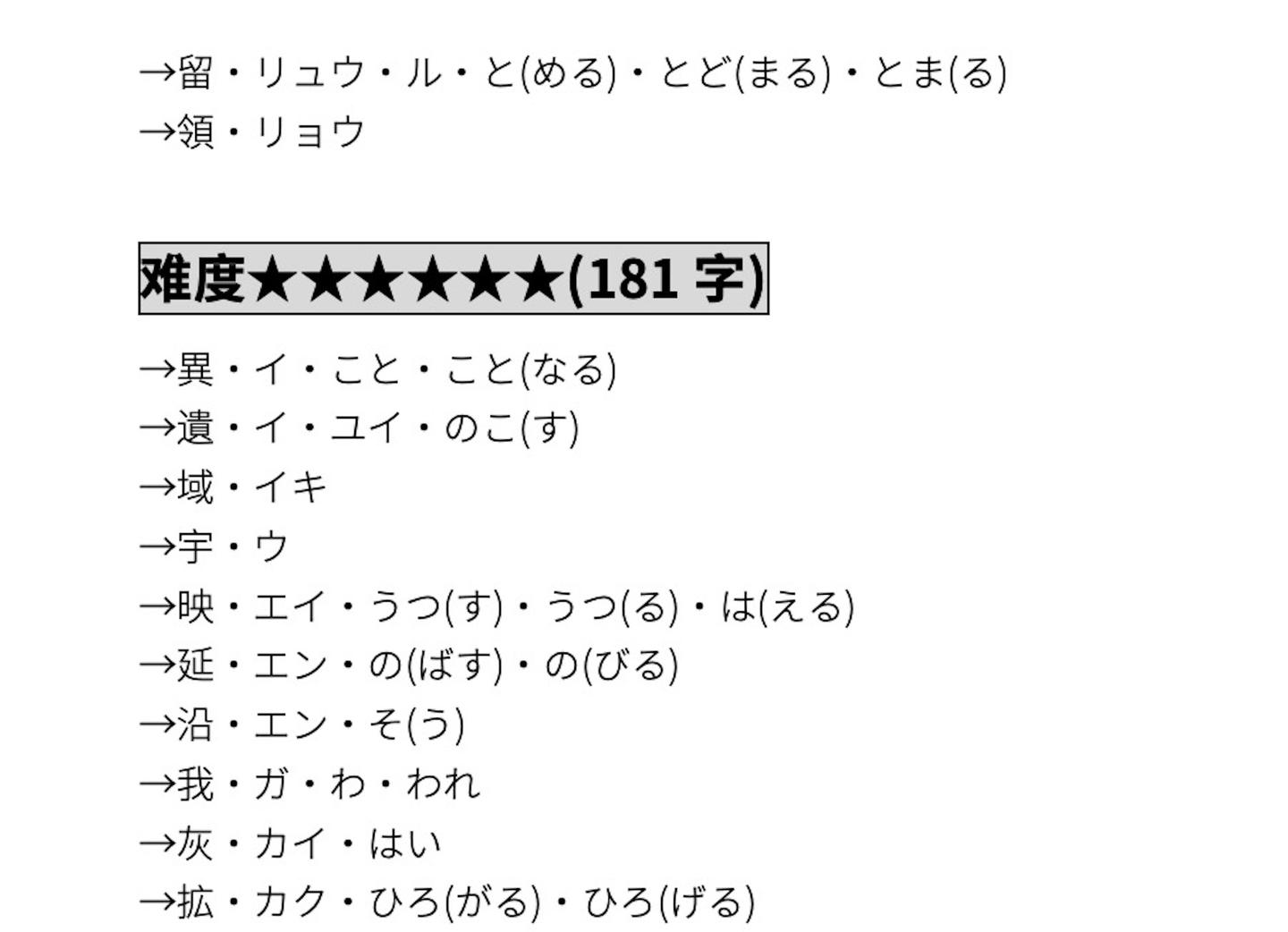 干货 常用汉字音读训读一览表 知乎