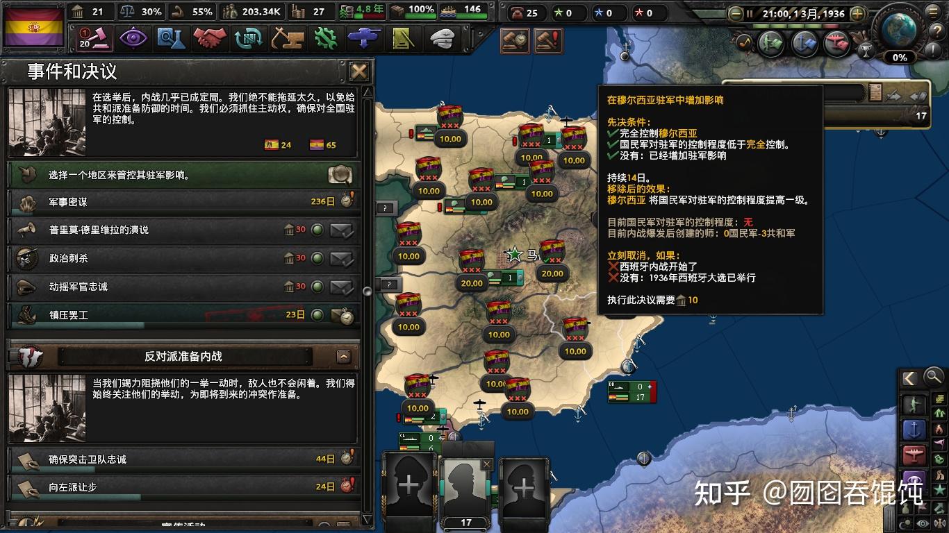 钢铁雄心4图文战报(西班牙——太阳照常升起) - 知乎