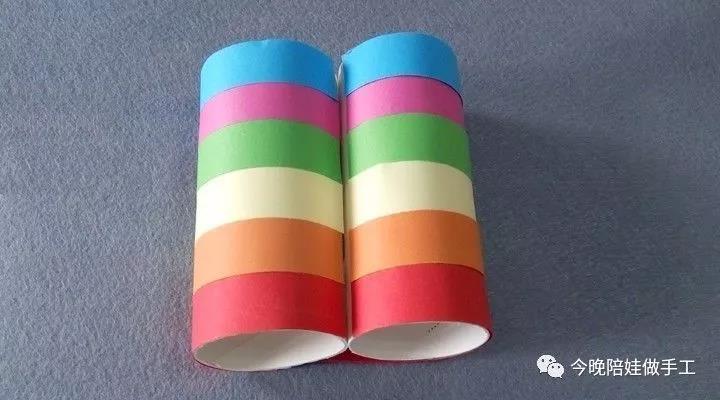 利用卷纸筒做一个男孩必备玩具——望远镜