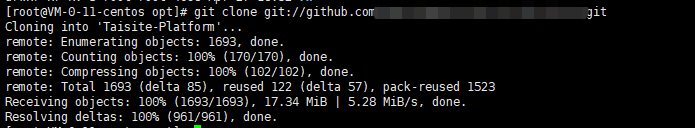 解决fatal: unable to access 'https://github.com/amazixngTest/xaisite ...