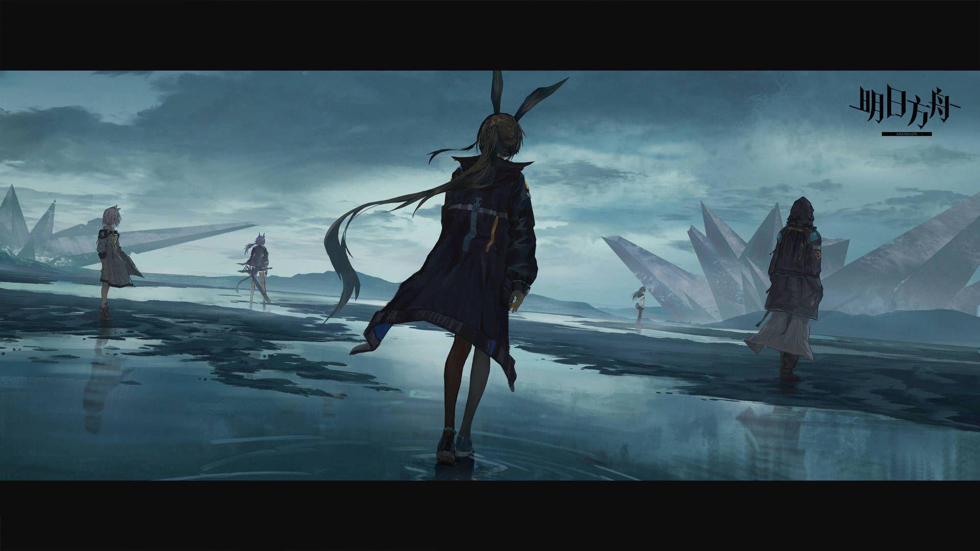 哪位大佬有qq空间好看的二次元背景图?