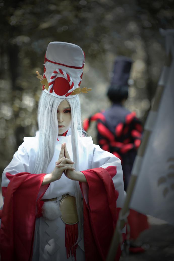 阴阳师鬼使黑鬼使白cosplay