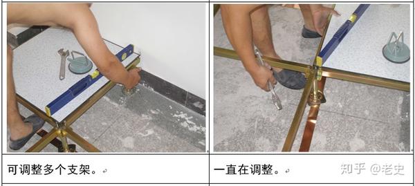 防静电活动地板施工工艺 - 知乎