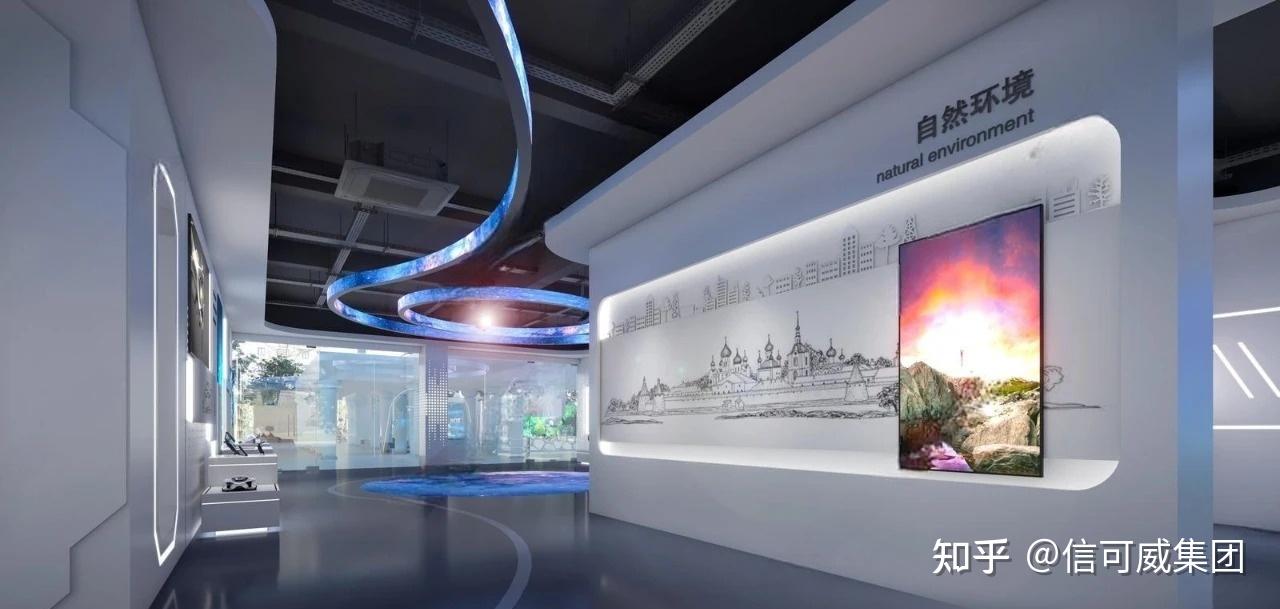 欣赏|100个高质量企业展厅空间设计模型 - 知乎