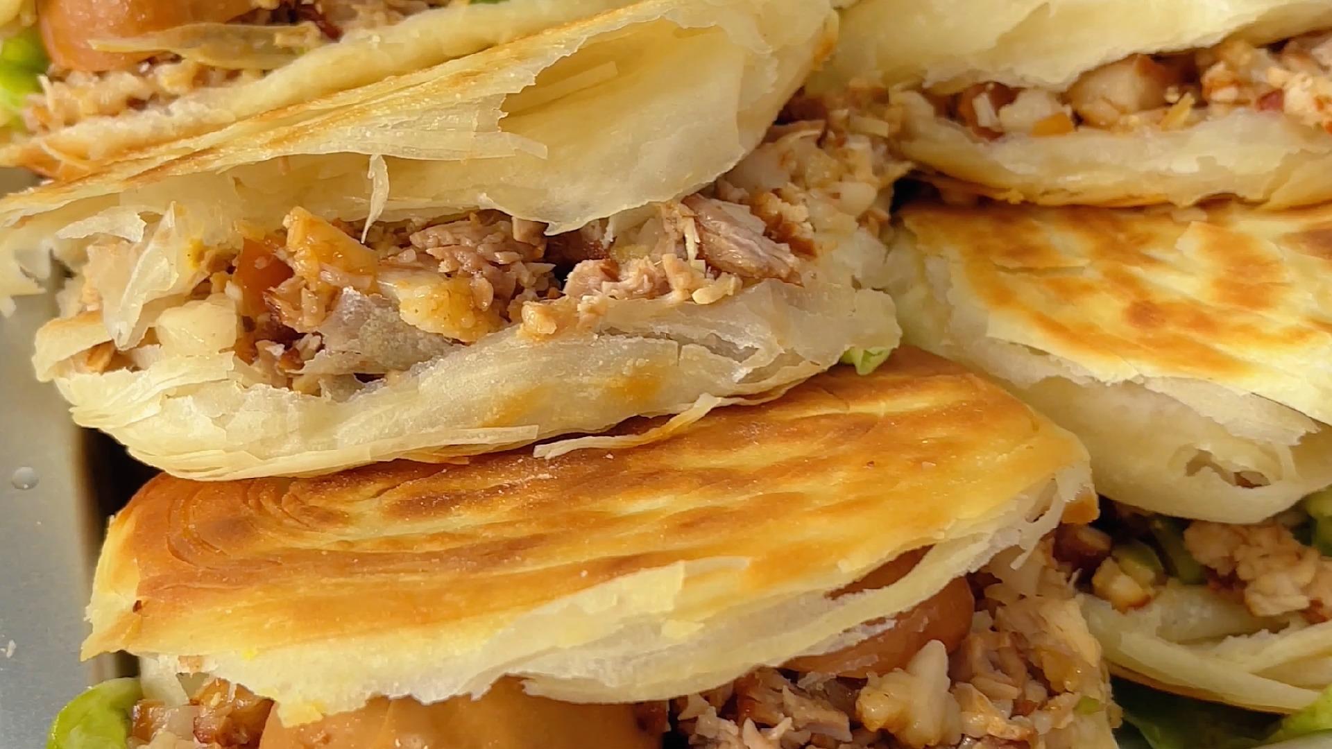 为什么现在肉夹馍都是酥皮的? - 知乎