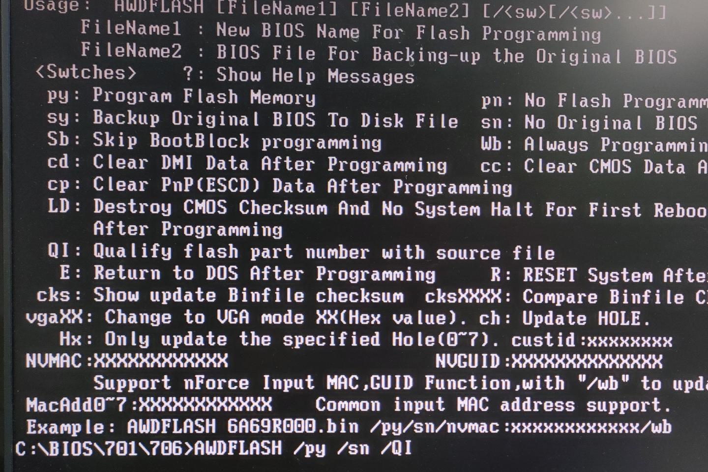 闲话计算机BIOS-Award BIOS刷新工具AwdFlash.exe使用说明 - 知乎