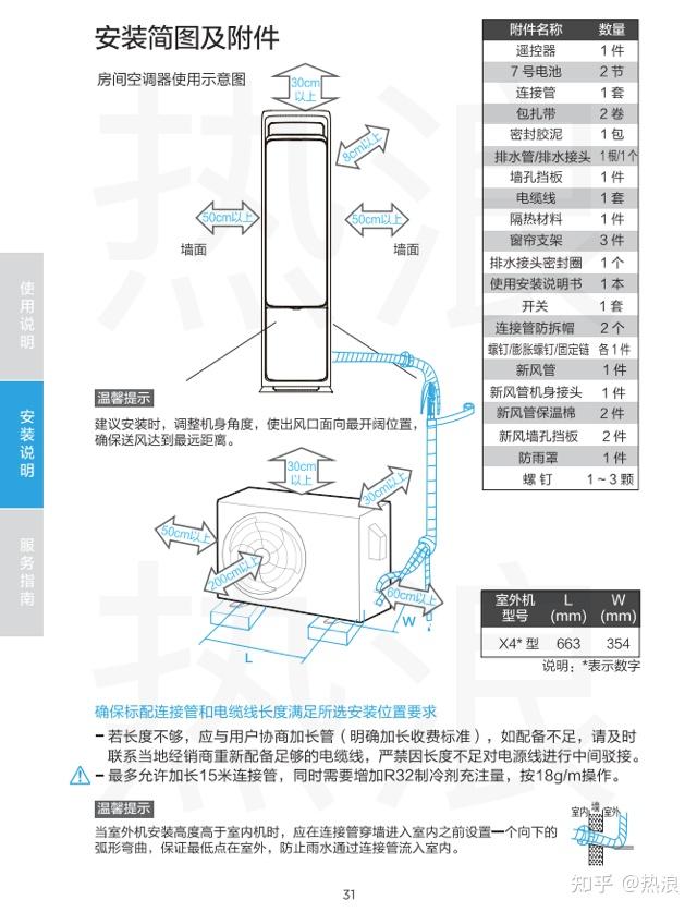 空调说明书图片