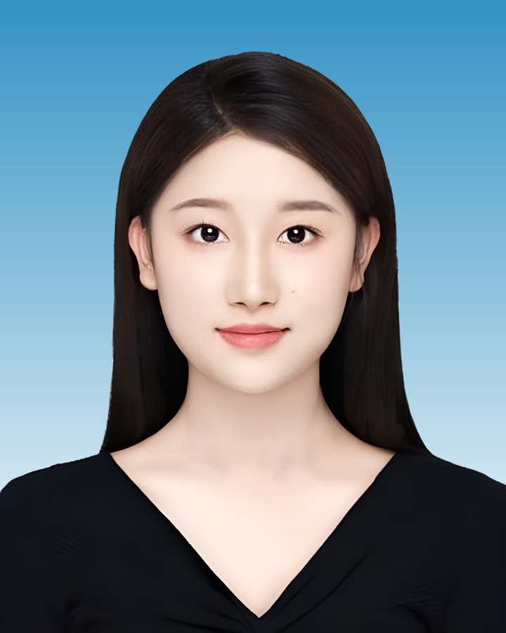 蓝白渐变证件照制作