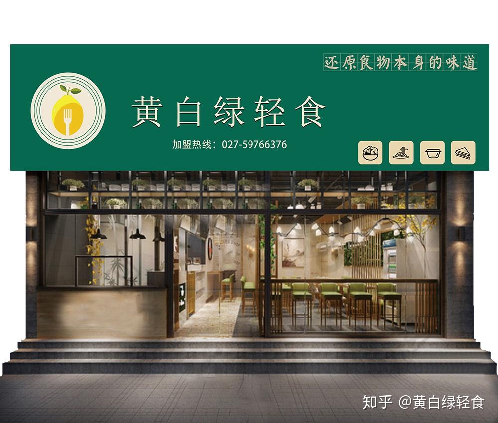 一:开店筹备篇-黄白绿轻食光谷天地店
