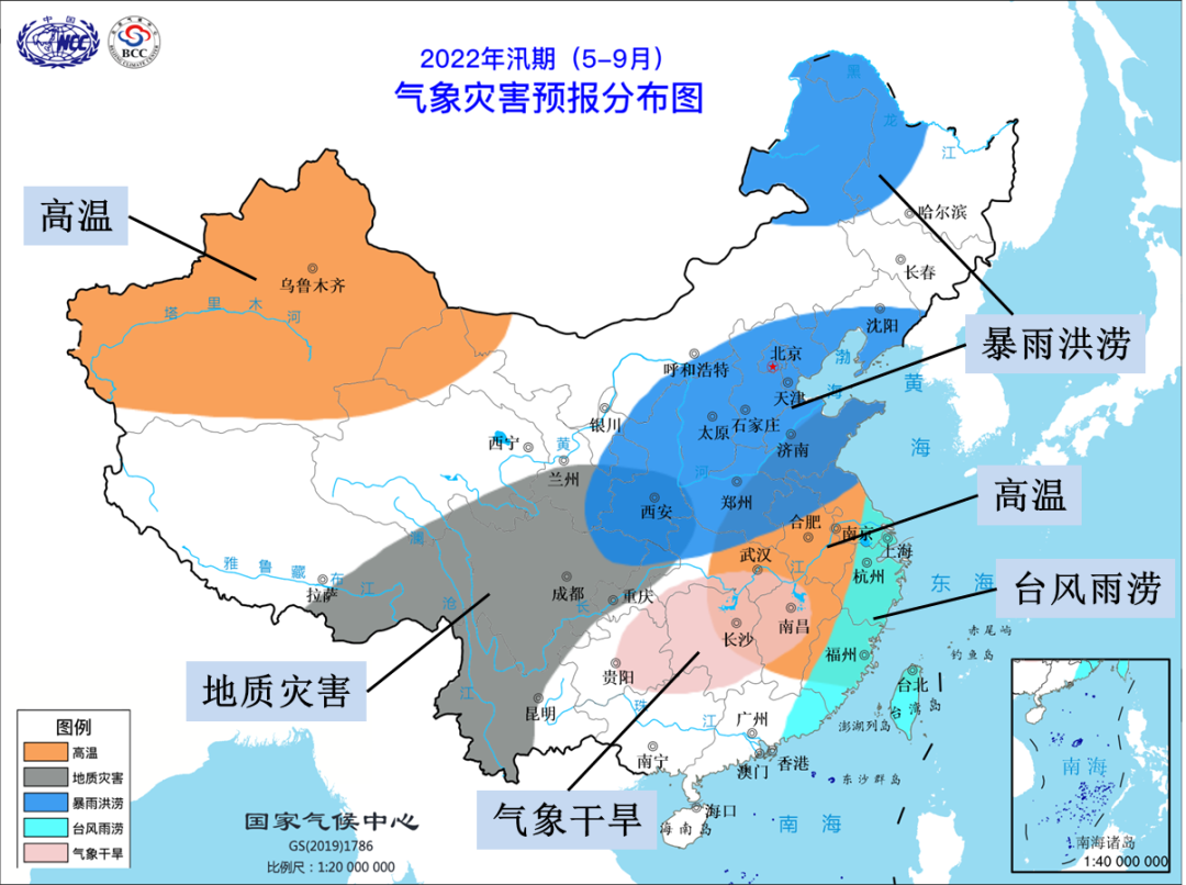 22年汛期 5 9月 气候状况 一般到偏差 知乎