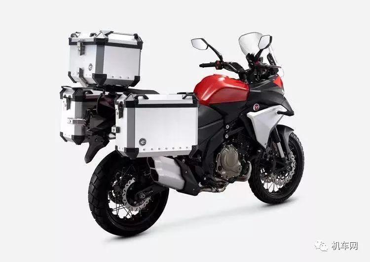 摩瑞发布新款双缸650adv配备真空辐条轮前后abs