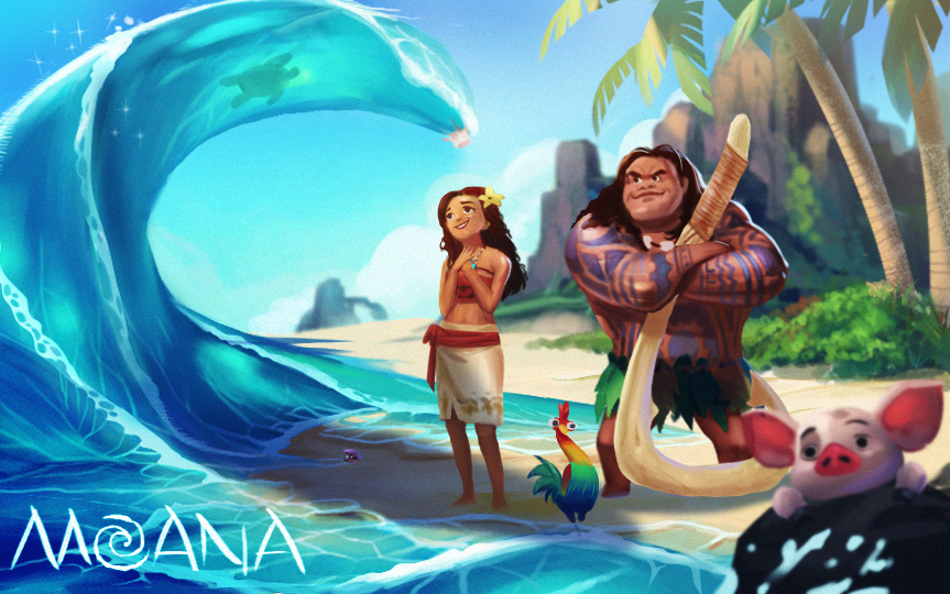 如何評價動畫電影海洋奇緣moana