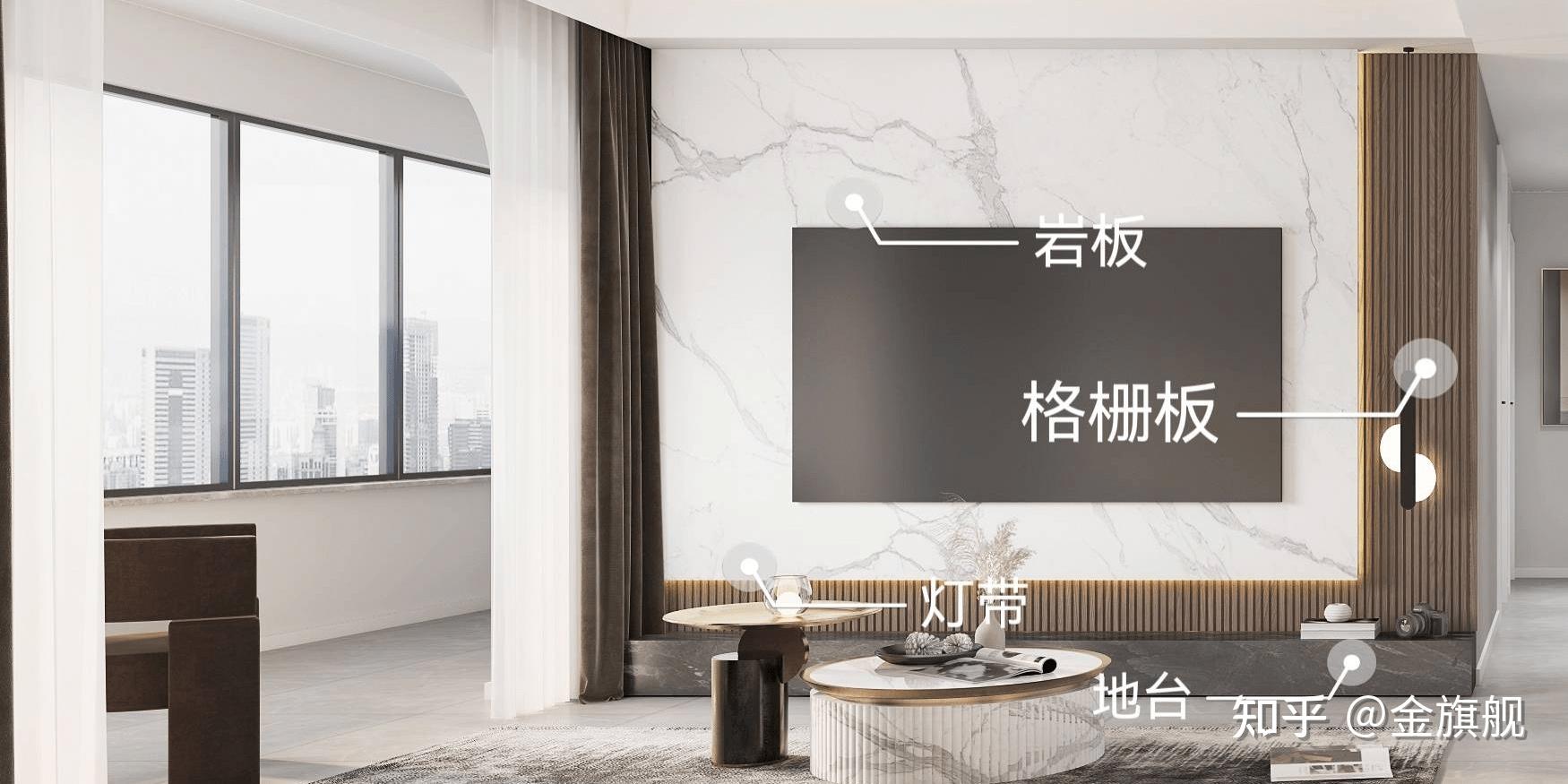 电视墙设计怎么好看？提升轻奢时尚度！ - 知乎