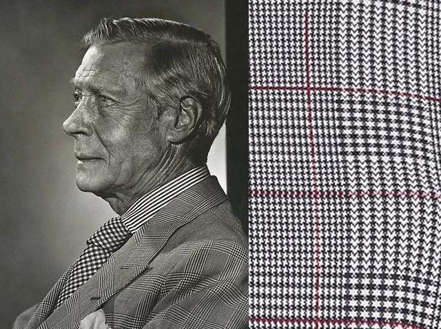 最早是因为温莎公爵很爱穿威尔士亲王格大衣亮相,由此才引发了一股格