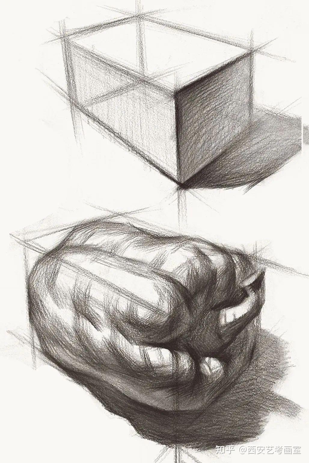 西安艺考i在画静物时不要盯着外形看从理解体块开始会变得更简单易懂