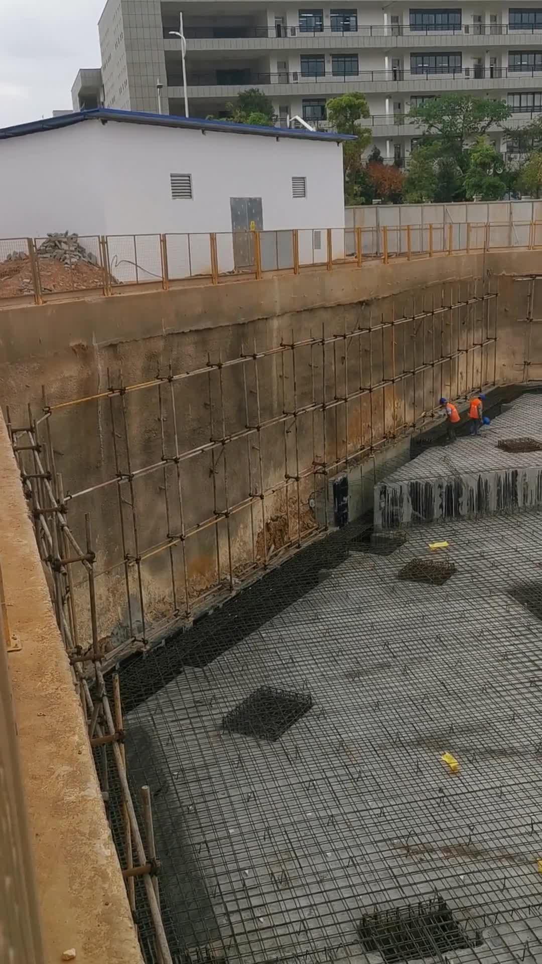 支护桩排桩高清视频