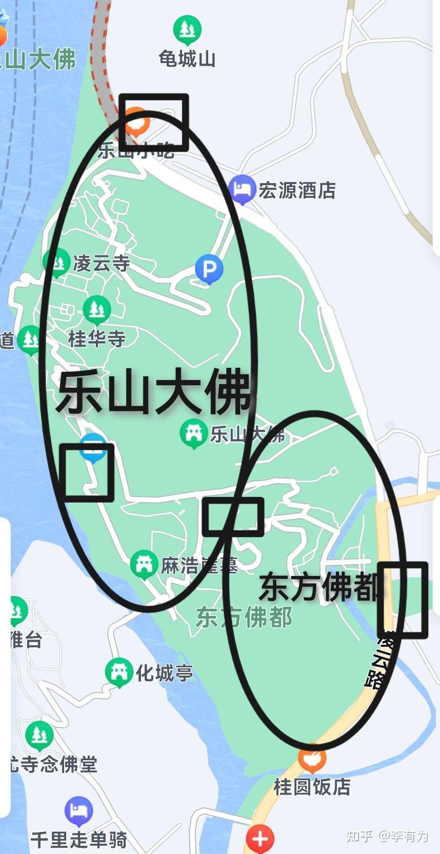 富乐山风景区地图图片