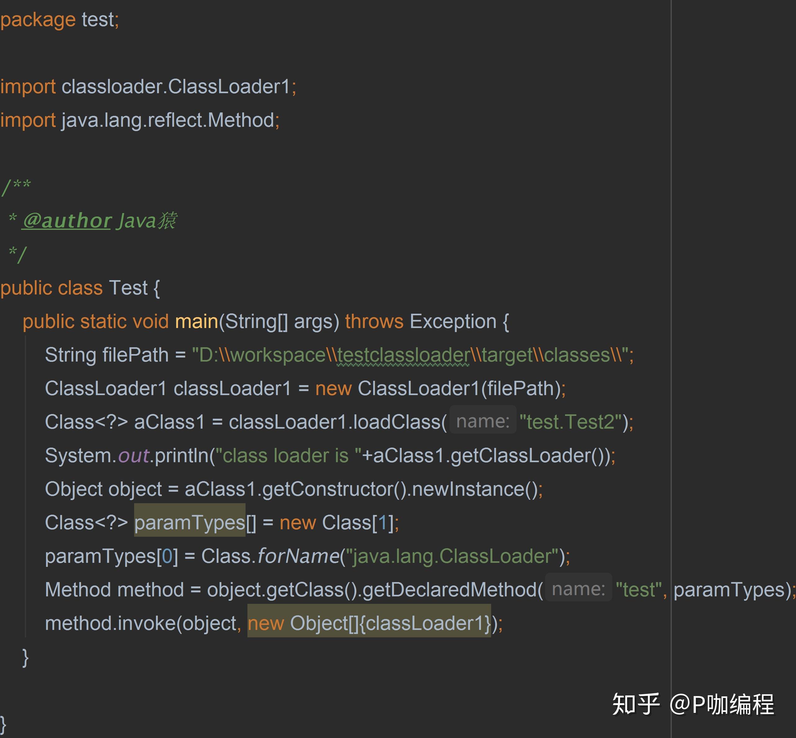 Java classloader class 