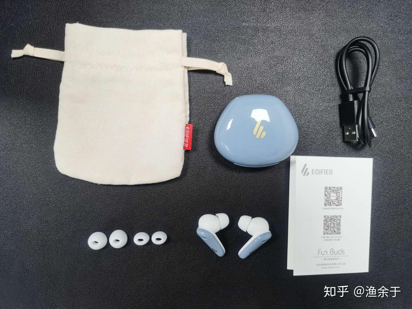 高颜值降噪耳机漫步者funbuds