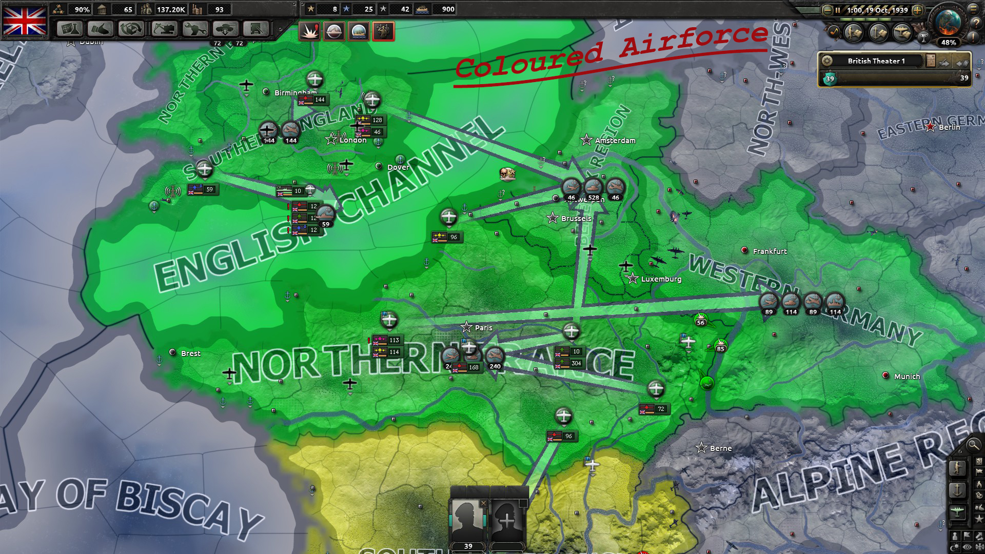 钢铁雄心4有没有什么地图界面美化mod