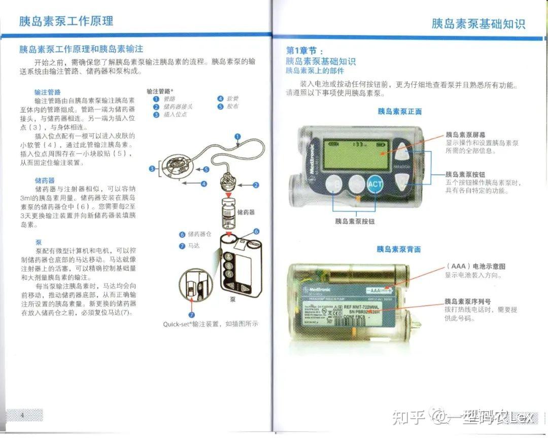 美敦力胰岛素泵如何操作? - 知乎