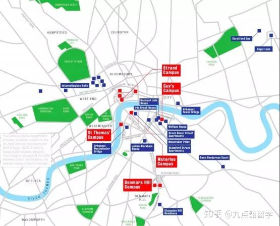 英国留学伦敦国王学院贵族范儿十足的学校