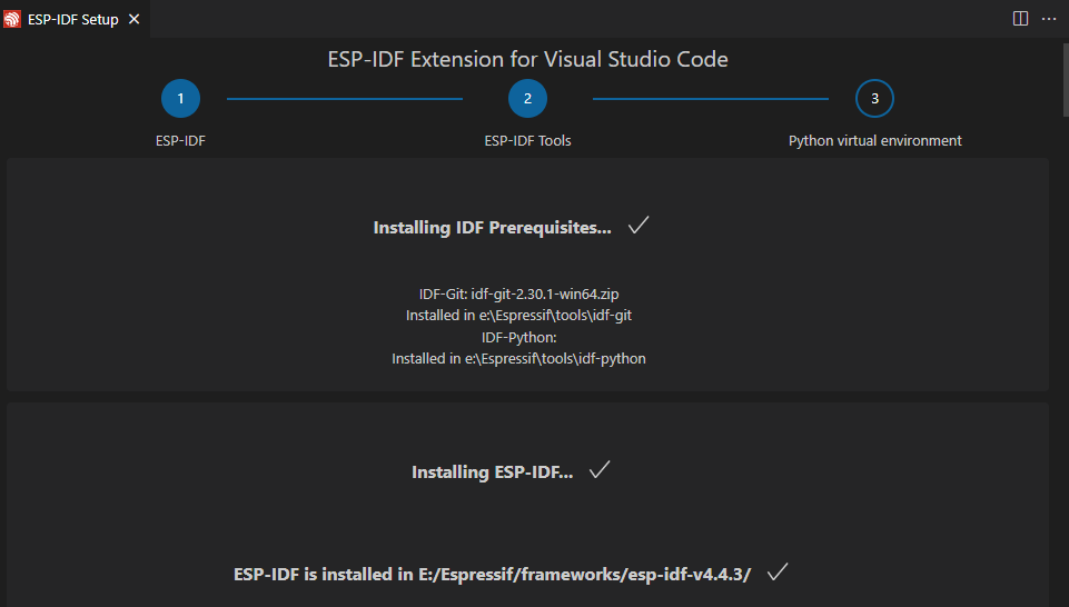 Esp32 c3 5 esp ide vscode esp idf 