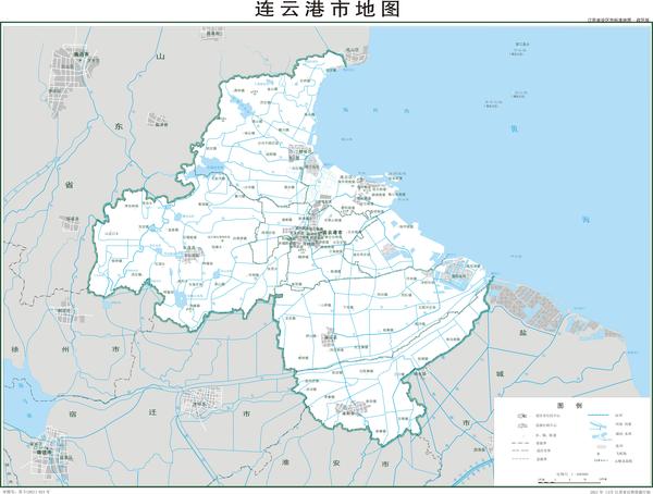 江苏省和13大地级市2023年版高清行政图 - 知乎