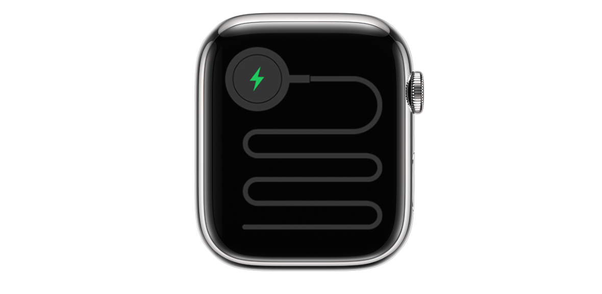 iwatch充电显示绿闪电和线是什么情况? - 知乎