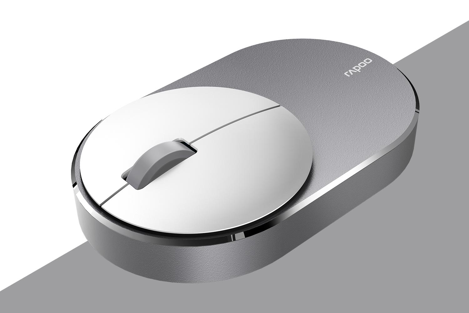 雷柏m600多模式无线鼠标扁平化设计正金致正合我意