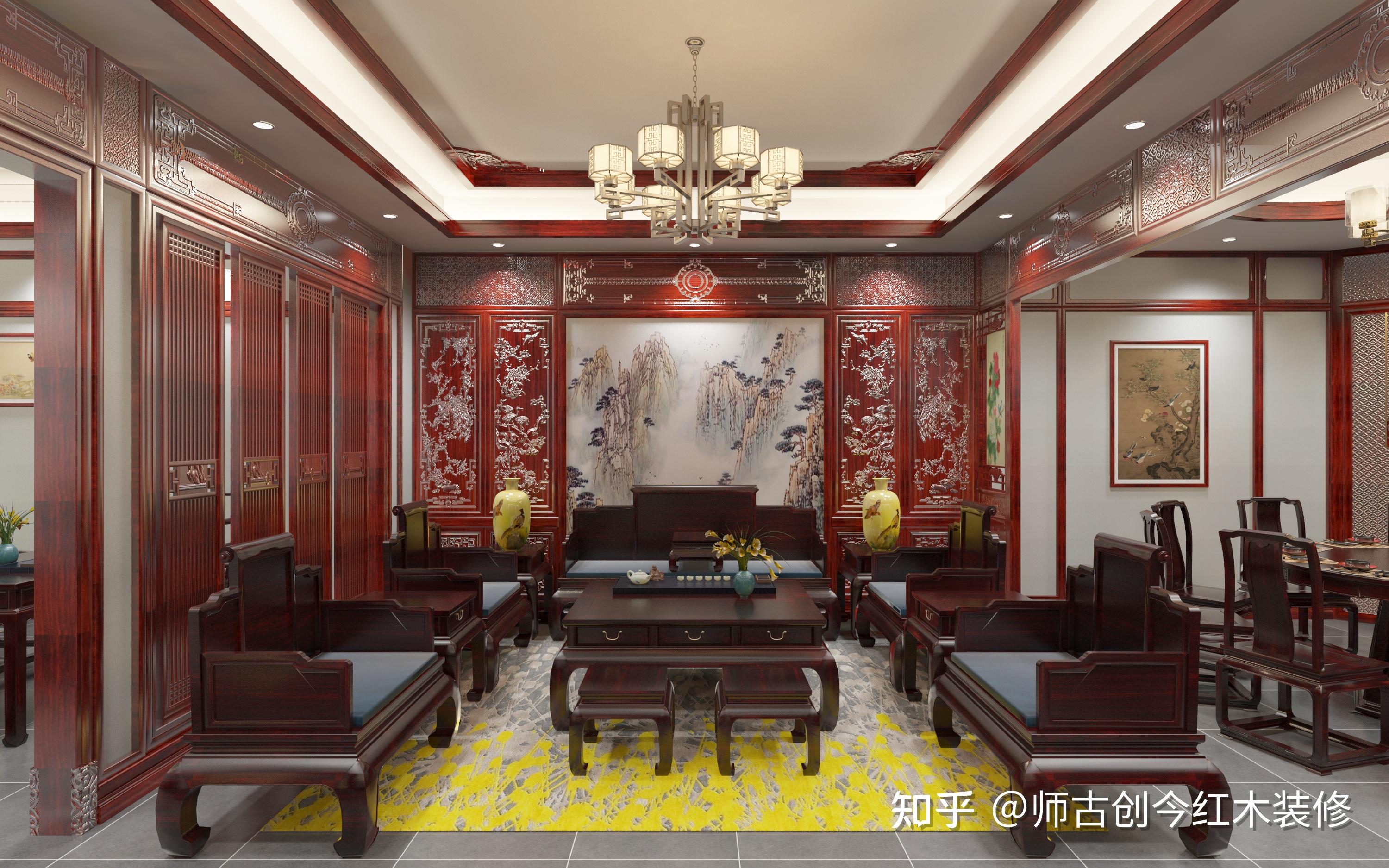 中式红木装修，具有东方神韵的一种风格装修 - 知乎