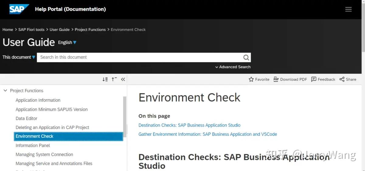 Si Environment. Check 什么是 SAP Fiori tools 的 environment check 功能 - 知乎