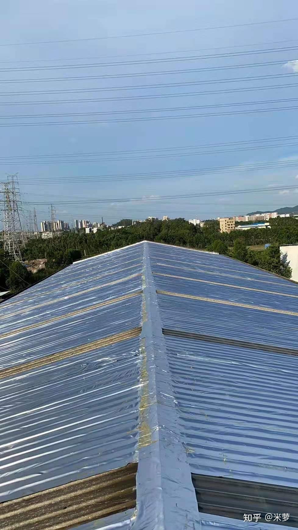 金属屋面铁皮房隔热防水毡产品介绍与工艺 - 知乎
