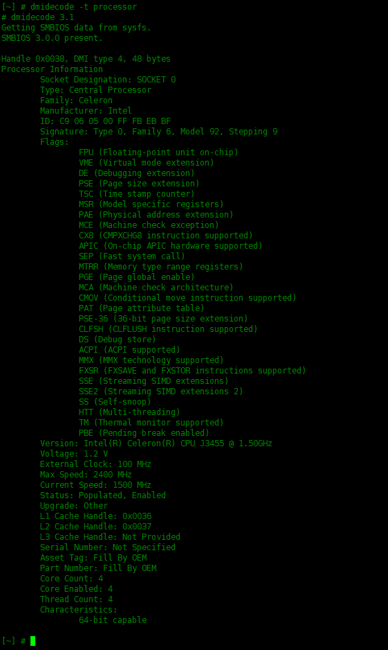 使用Dmidecode获取硬件信息使用实例 知乎