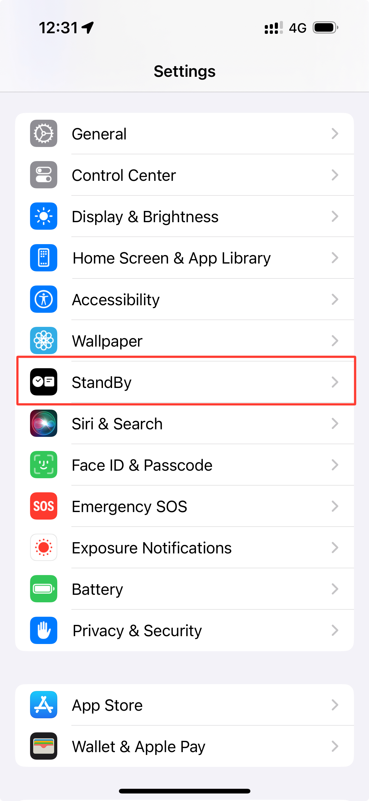 Ios 17 iphone standby 