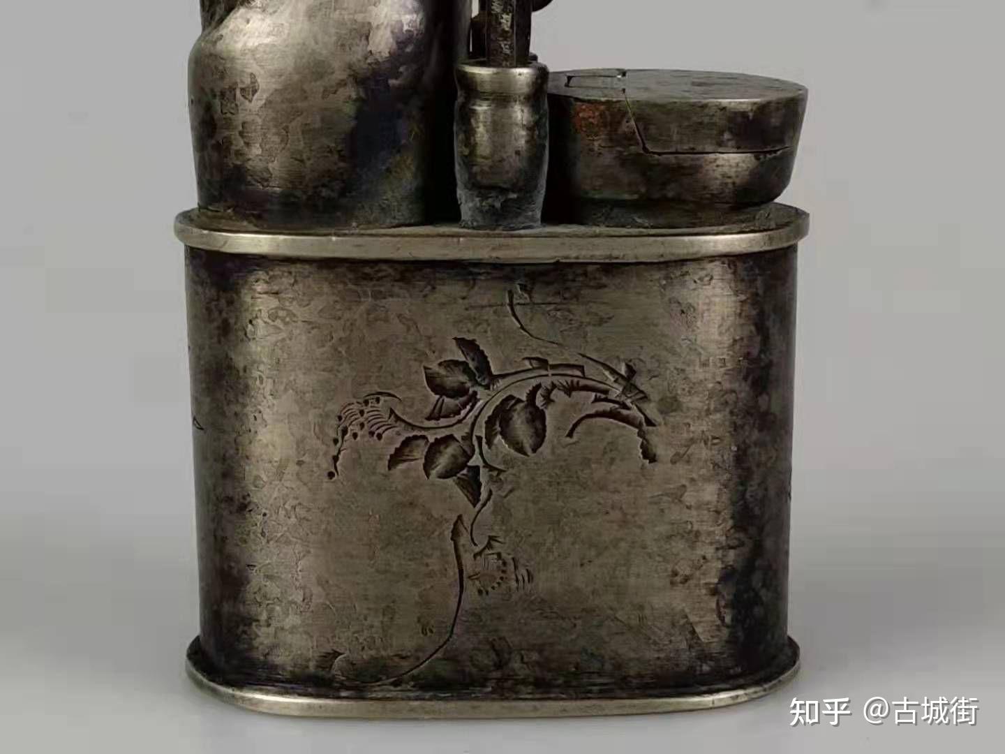 清代白铜水烟袋，全品完整无残 - 知乎