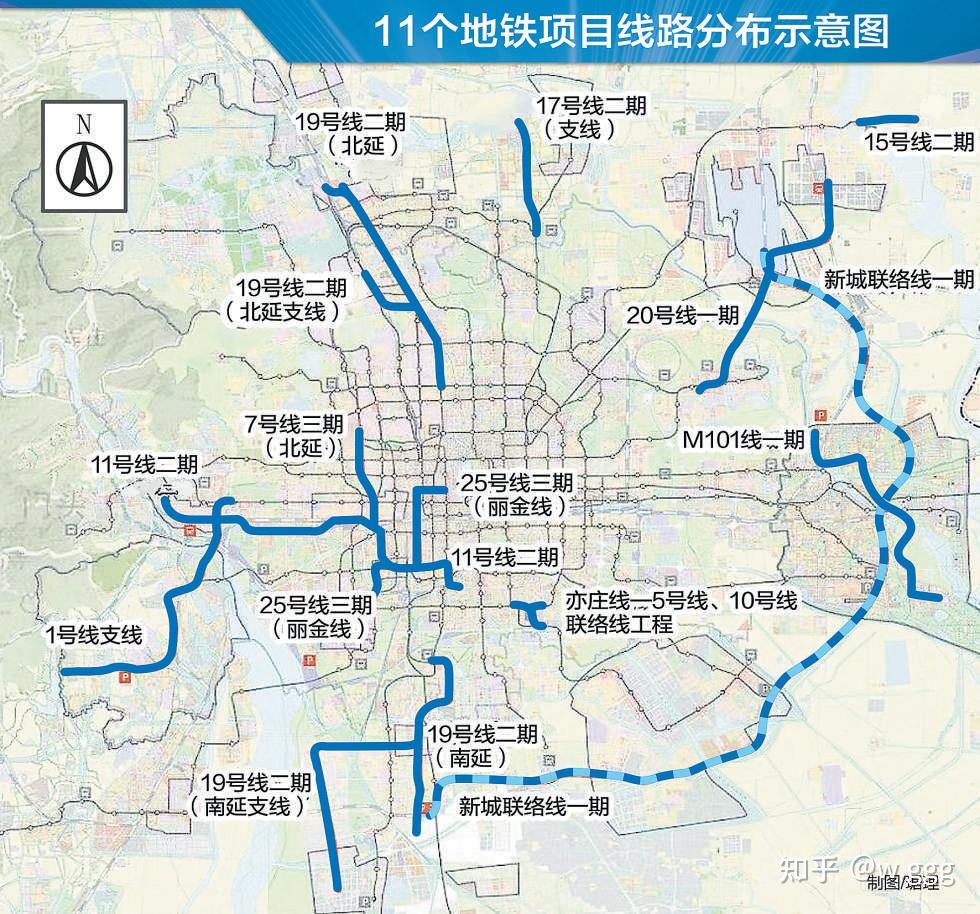 北京轨交三期二次环评出来了大兴的地铁规划算是赢家吗