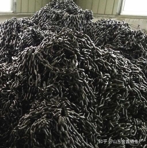 船用锚链中的有档锚链和无档锚链规格参数 - 知乎