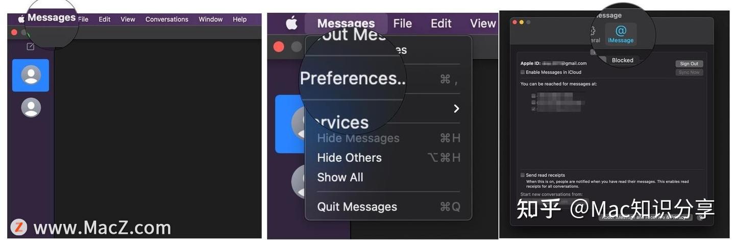 如何在Mac上设置iMessage? - 知乎