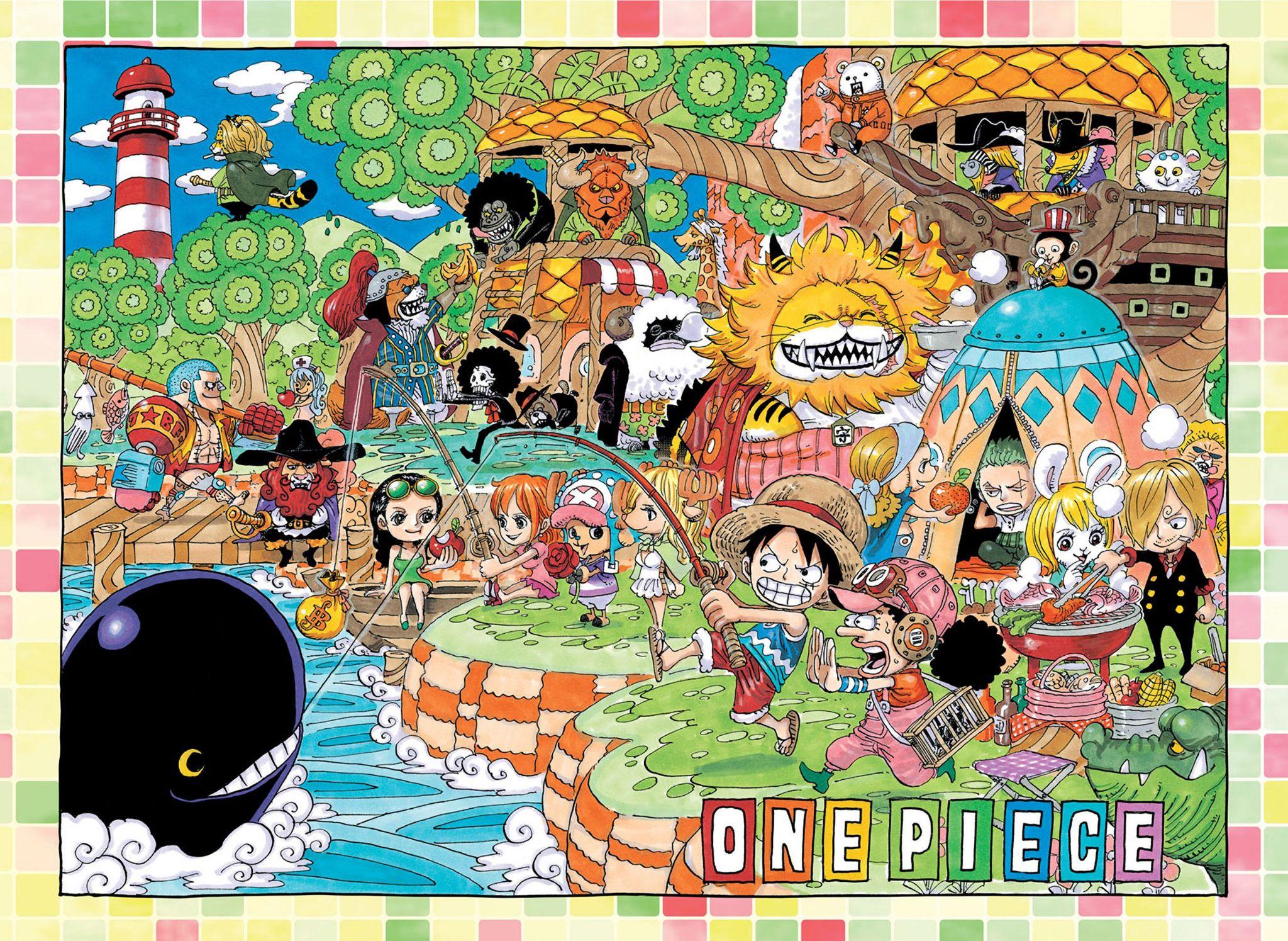 海贼王里有哪些值得收藏的高清彩页