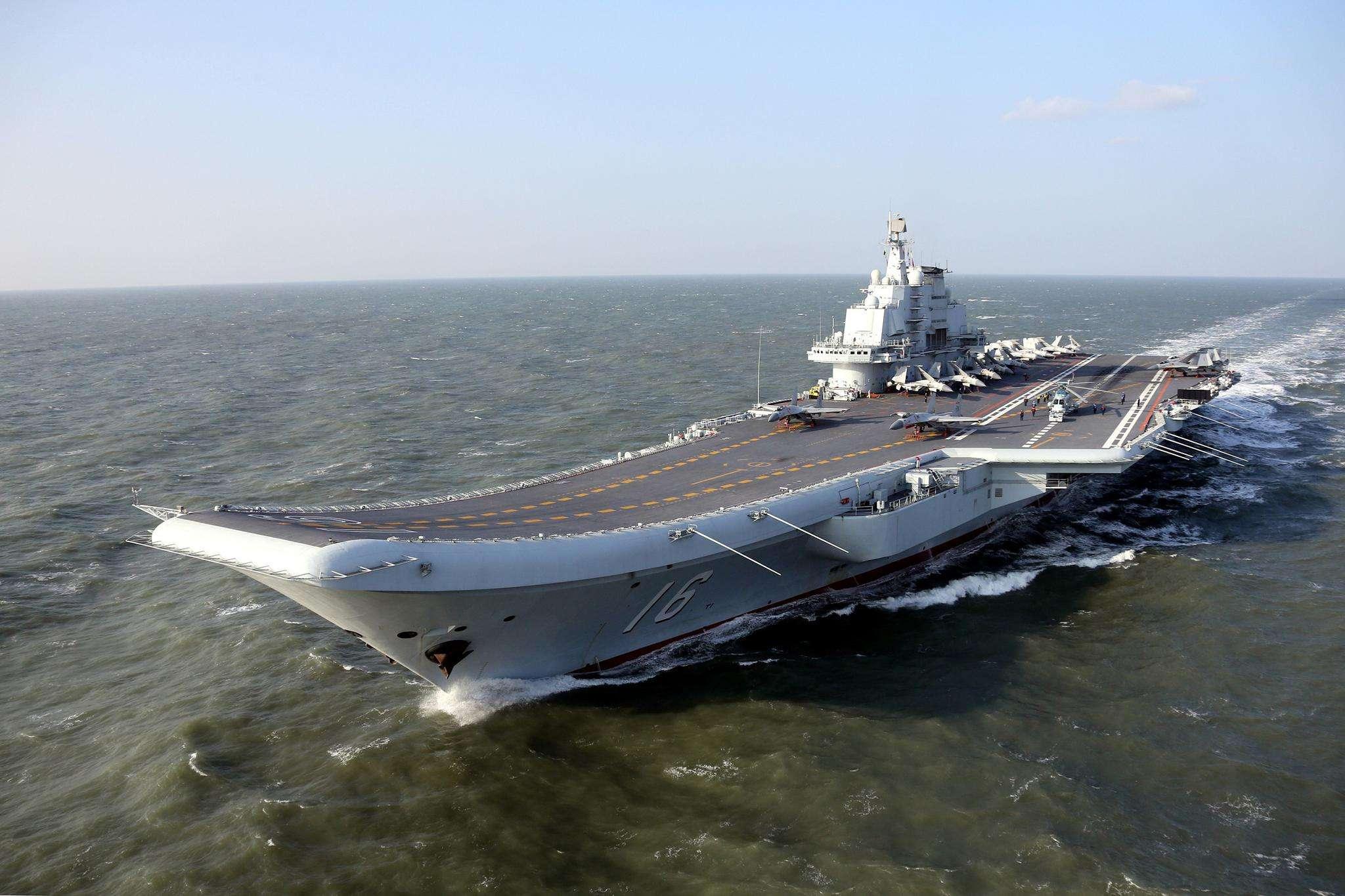 中国002型航母海试在即 或搭载改进型歼15-搜狐大视野-搜狐新闻