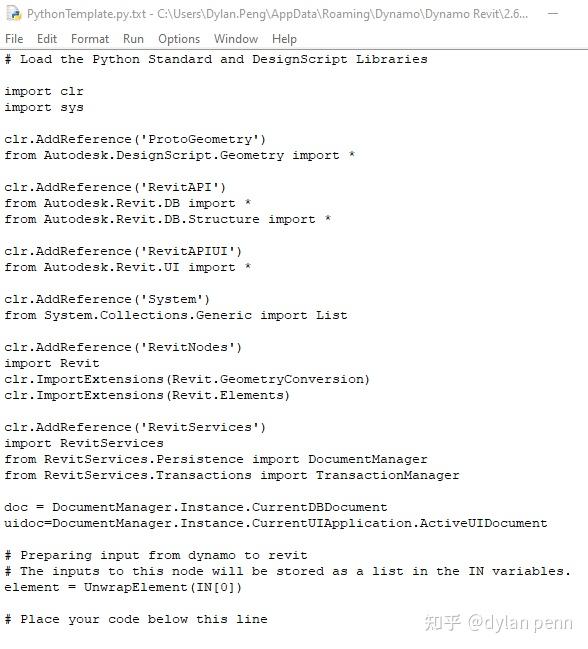 从零开始建立Revit Dynamo Python Boilerplate - 知乎