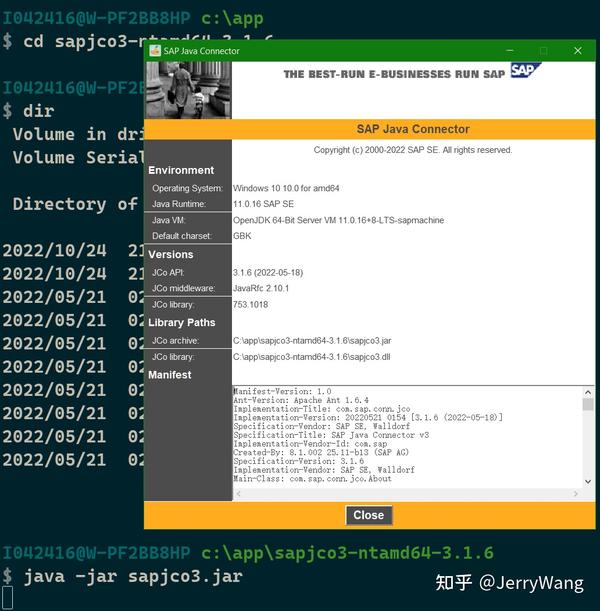 Sap java connector 