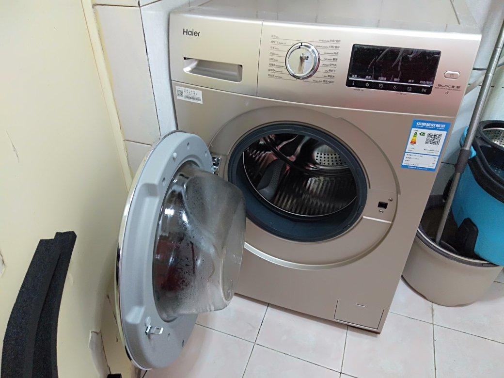 3海尔10公斤蒸汽除螨洗烘一体滚筒洗衣机