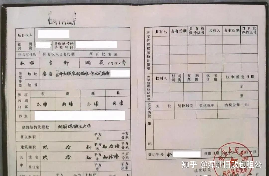 最全解读深圳小产权房都有哪些证件